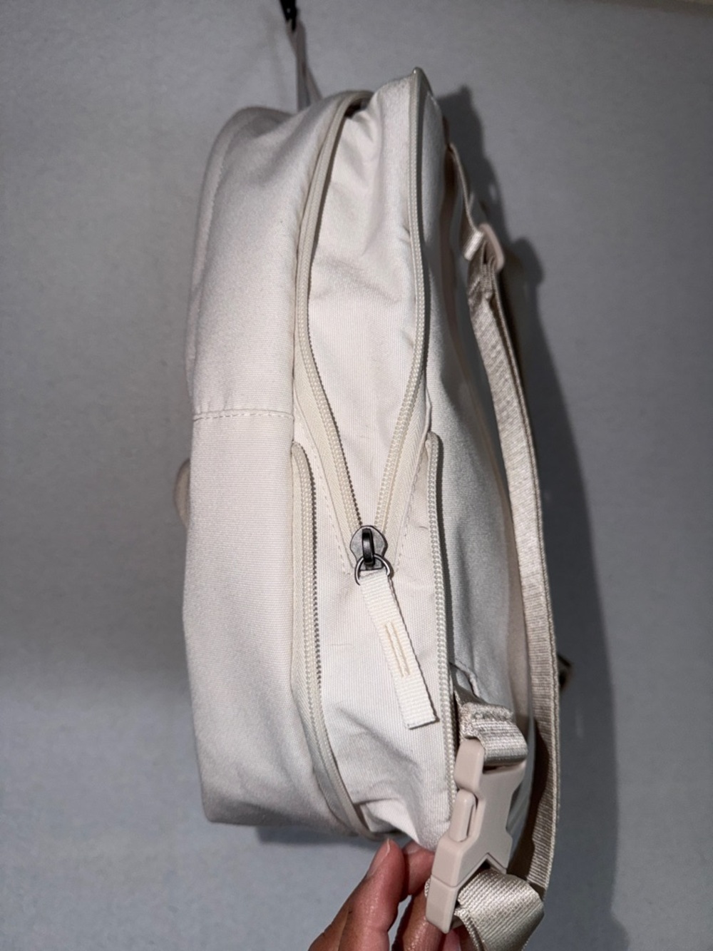 Nike Tanjun Backpack. Neutral Canvas Backpack - Picture 4 of 12